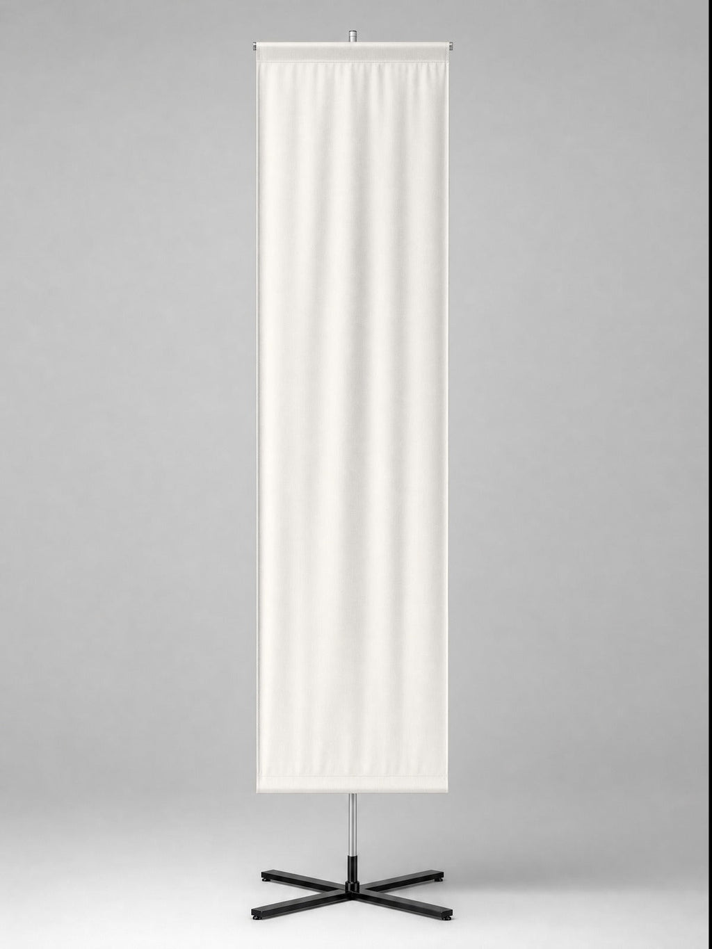 Rechthoekige beachflag, blanco doek