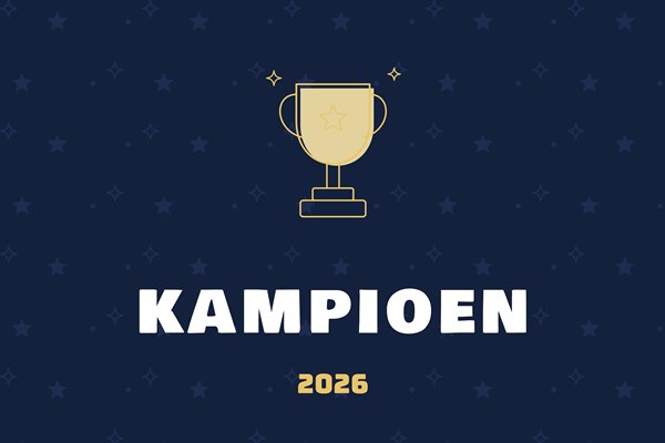 Vlagontwerp Kampioen beker fijn